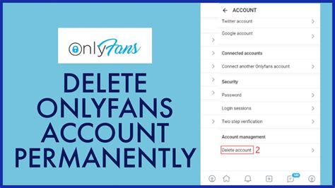 how to delete onlyfans account|How to Delete OnlyFans Account